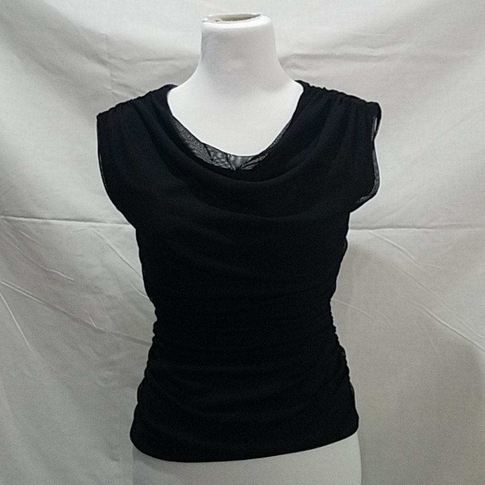 Brand new black riche top